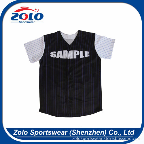 OEM top quality dry fit girls softball jerseys